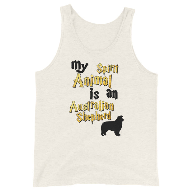 Australian Shepherd Dog Tank Top - Spirit Animal Unisex