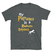 Rhodesian Ridgeback T shirt -  Patronus Unisex T-shirt