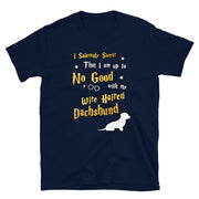 I Solemnly Swear Shirt - Wire Haired Dachshund Shirt