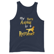 Golden Retriever Tank Top -  Spirit Animal Unisex