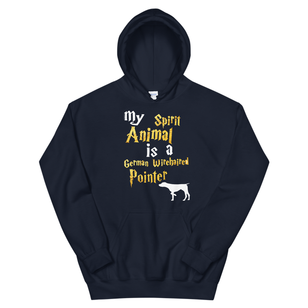 German Wirehaired Pointer Hoodie -  Spirit Animal Unisex Hoodie