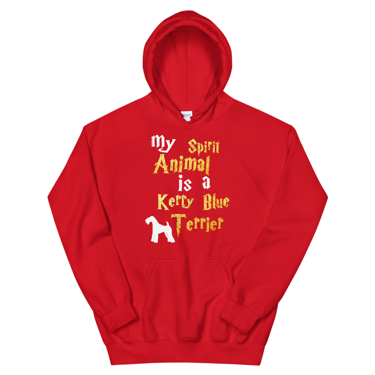 Kerry Blue Terrier Hoodie -  Spirit Animal Unisex Hoodie