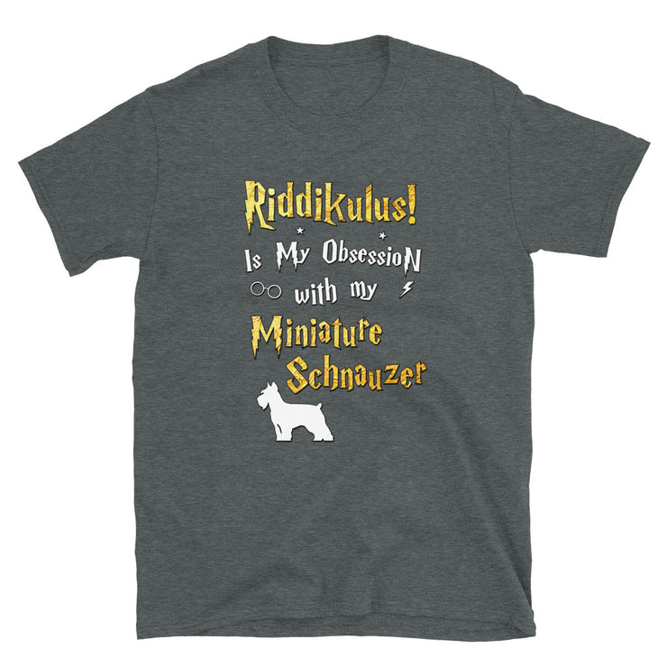 Miniature Schnauzer T Shirt - Riddikulus Shirt