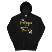 Doberman Pinscher Hoodie -  Patronus Unisex Hoodie