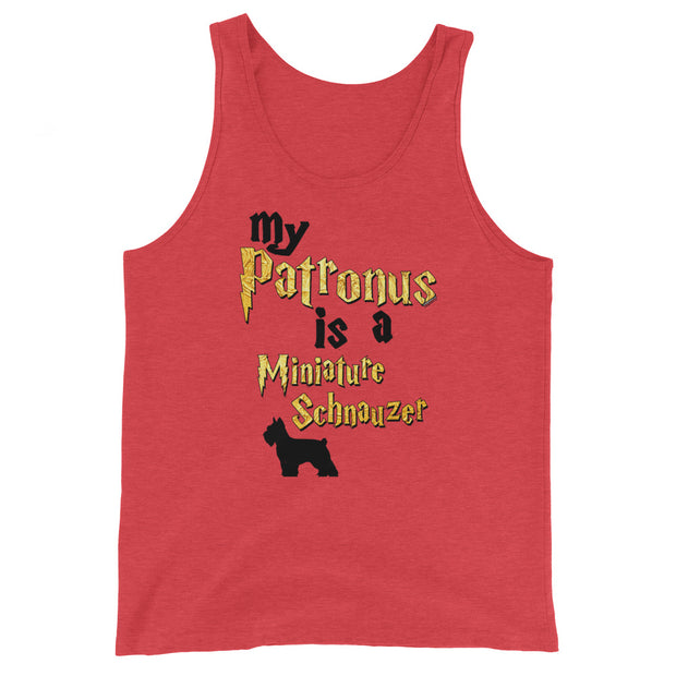 Miniature Schnauzer Tank Top - Patronus Unisex