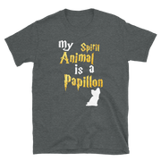 Papillon T shirt -  Spirit Animal Unisex T-shirt