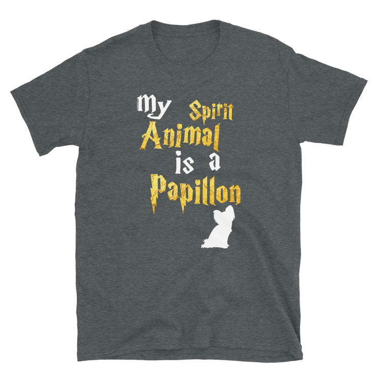 Papillon T shirt -  Spirit Animal Unisex T-shirt