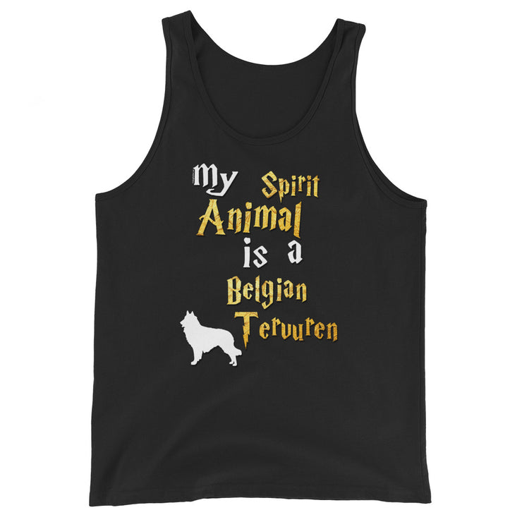 Belgian Tervuren Tank Top -  Spirit Animal Unisex