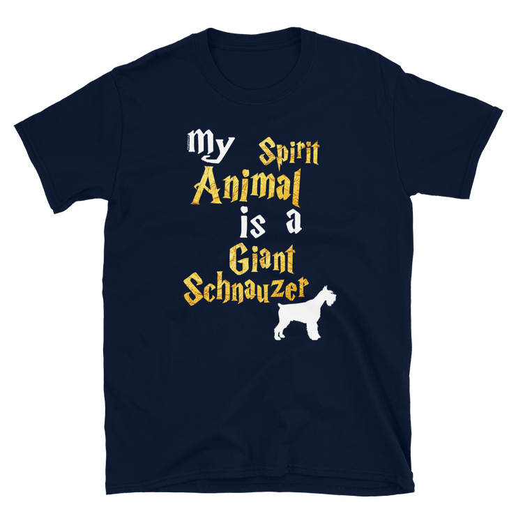 Giant Schnauzer T shirt -  Spirit Animal Unisex T-shirt