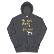 Greyhound Hoodie -  Spirit Animal Unisex Hoodie