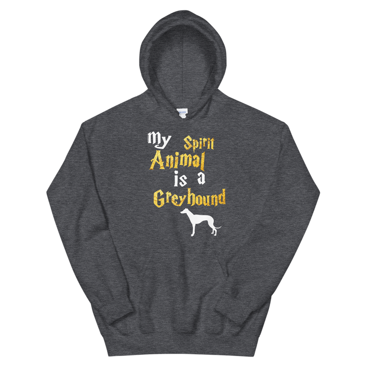 Greyhound Hoodie -  Spirit Animal Unisex Hoodie