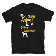 Redbone Coonhound T shirt -  Spirit Animal Unisex T-shirt
