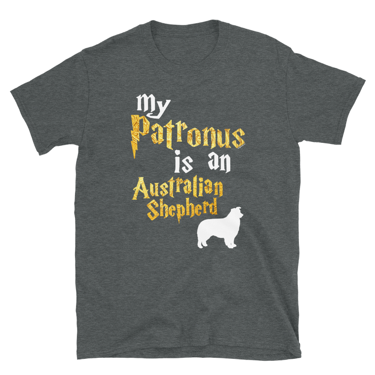 Australian Shepherd Dog T shirt -  Patronus Unisex T-shirt