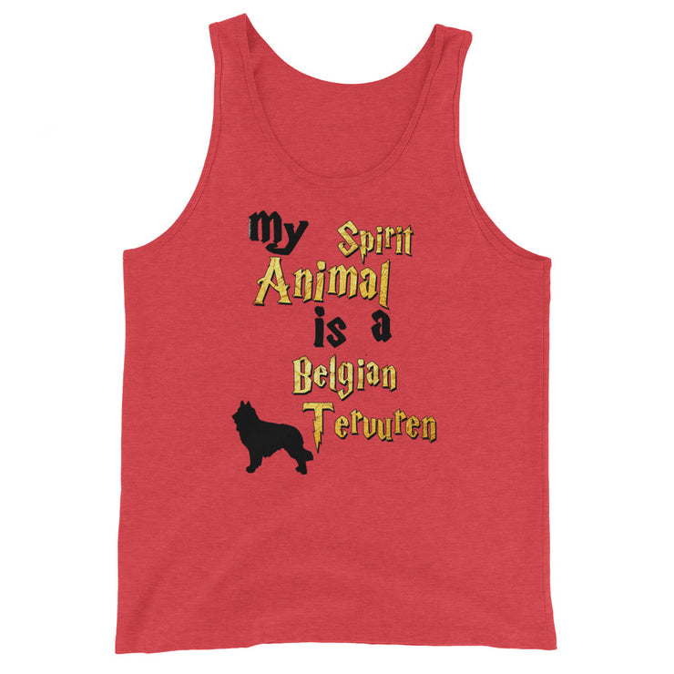 Belgian Tervuren Tank Top - Spirit Animal Unisex