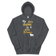 Great Pyrenees Hoodie -  Spirit Animal Unisex Hoodie