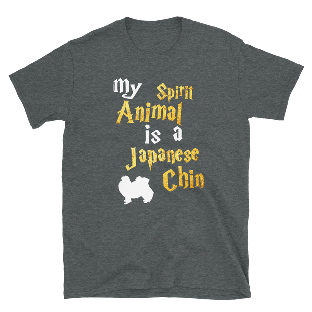 Japanese Chin T shirt -  Spirit Animal Unisex T-shirt