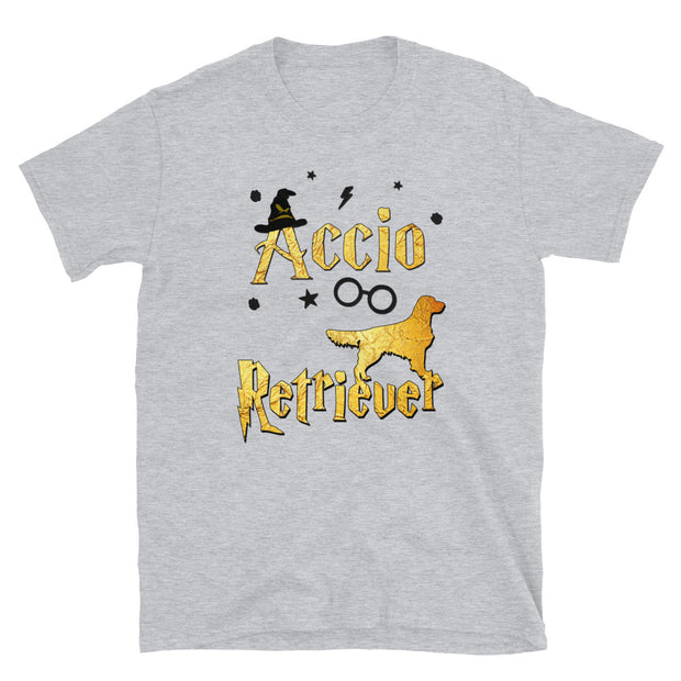 Accio Golden Retriever T Shirt - Unisex