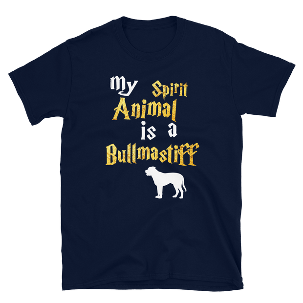 Bullmastiff T shirt -  Spirit Animal Unisex T-shirt