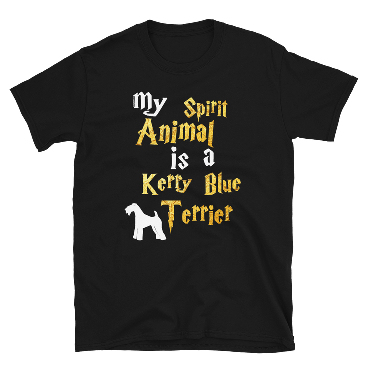 Kerry Blue Terrier T shirt -  Spirit Animal Unisex T-shirt