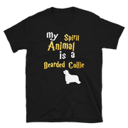 Bearded Collie T shirt -  Spirit Animal Unisex T-shirt