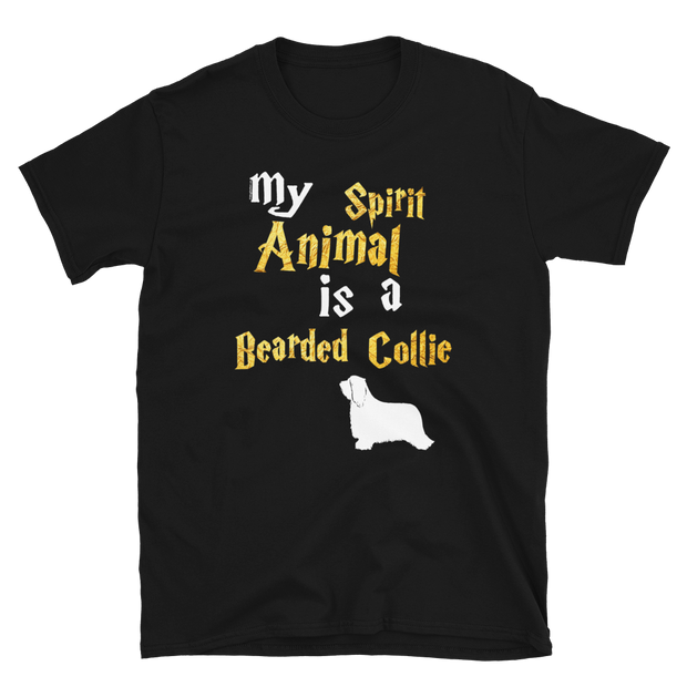 Bearded Collie T shirt -  Spirit Animal Unisex T-shirt