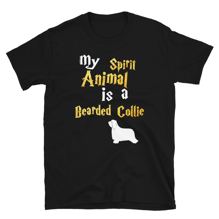 Bearded Collie T shirt -  Spirit Animal Unisex T-shirt