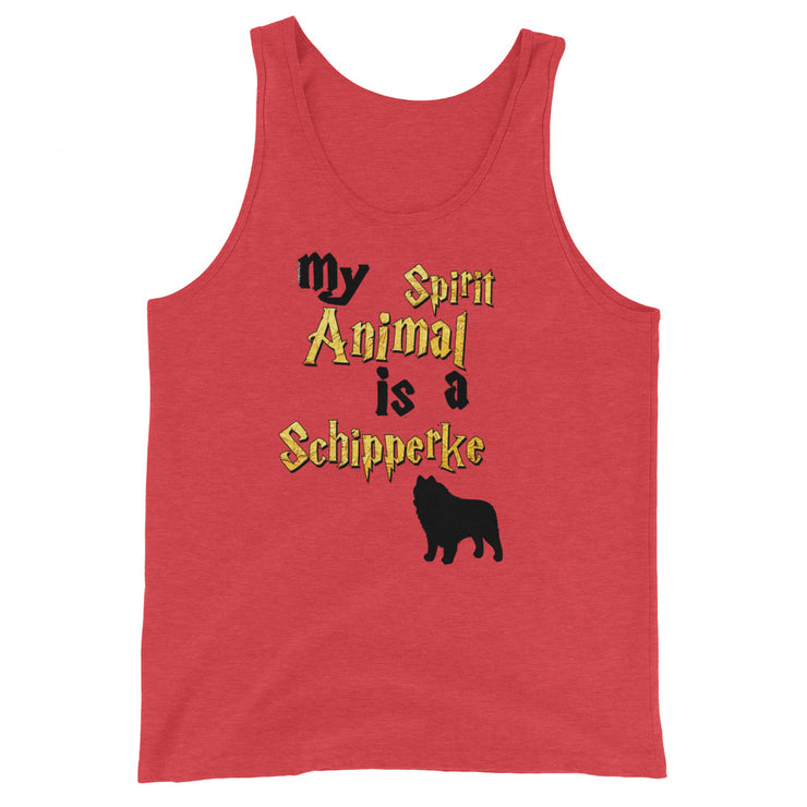 Schipperke Tank Top - Spirit Animal Unisex