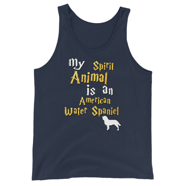 American Water Spaniel Tank Top -  Spirit Animal Unisex