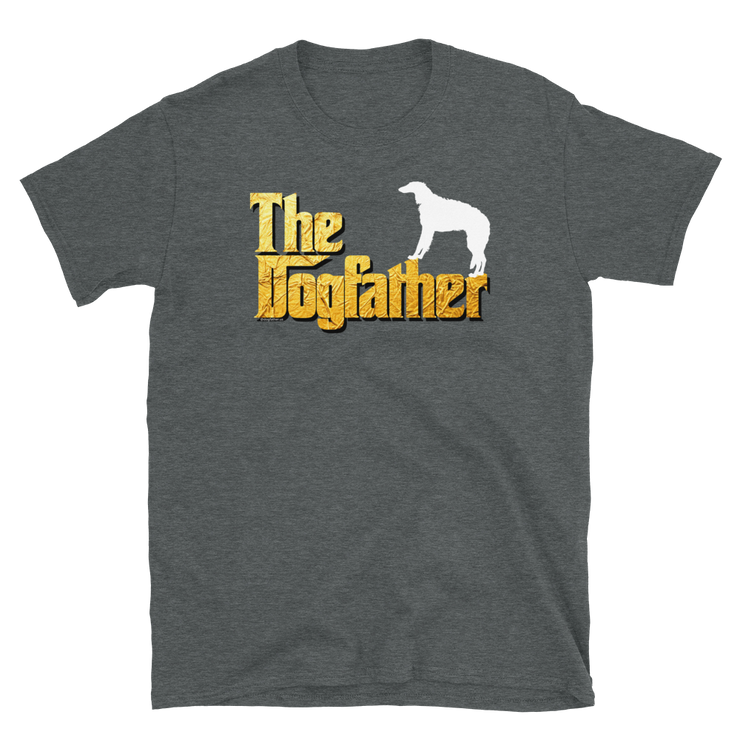 Borzoi Dogfather Unisex T Shirt