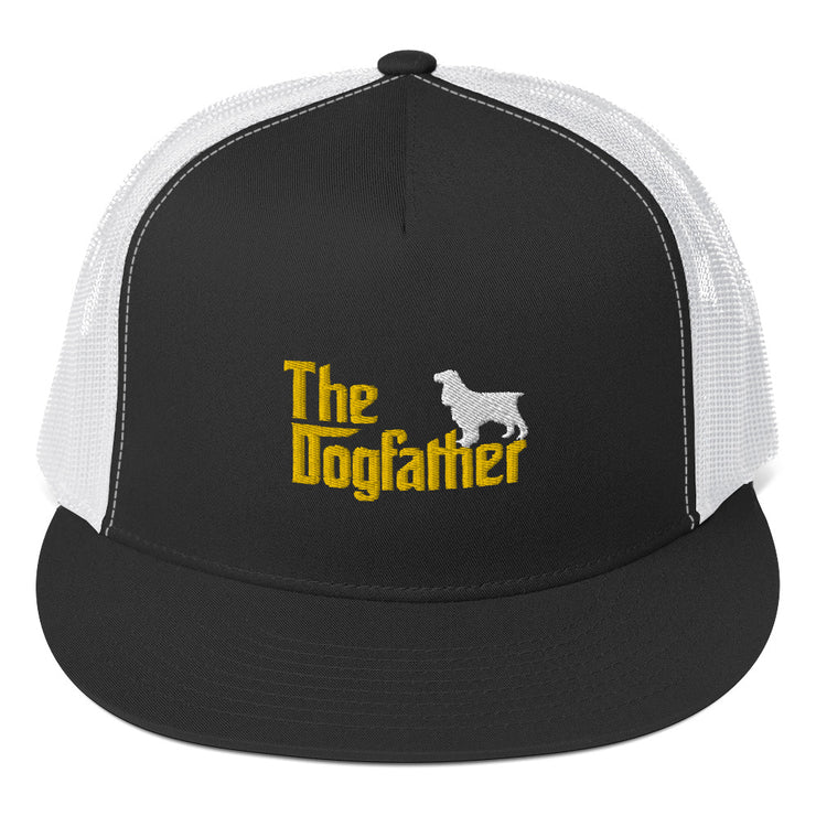 Cocker Spaniel Dad Hat - Dogfather Trucker Cap