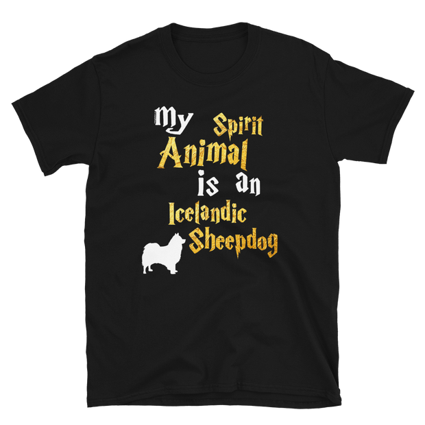 Icelandic Sheepdog T shirt -  Spirit Animal Unisex T-shirt