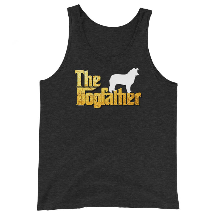Border Collie Tank Top - Dogfather Tank Top Unisex