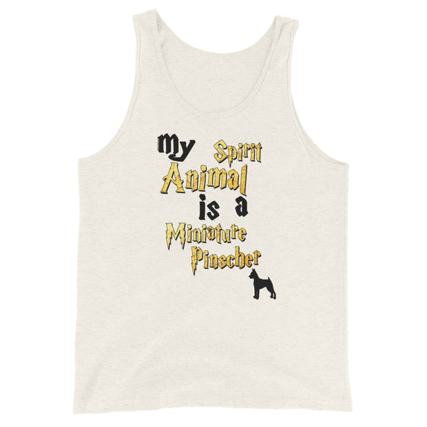 Miniature Pinscher Tank Top - Spirit Animal Unisex