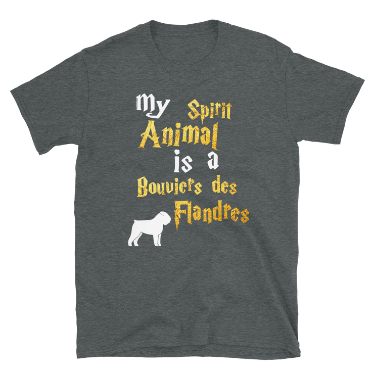 Bouviers des Flandres T shirt -  Spirit Animal Unisex T-shirt