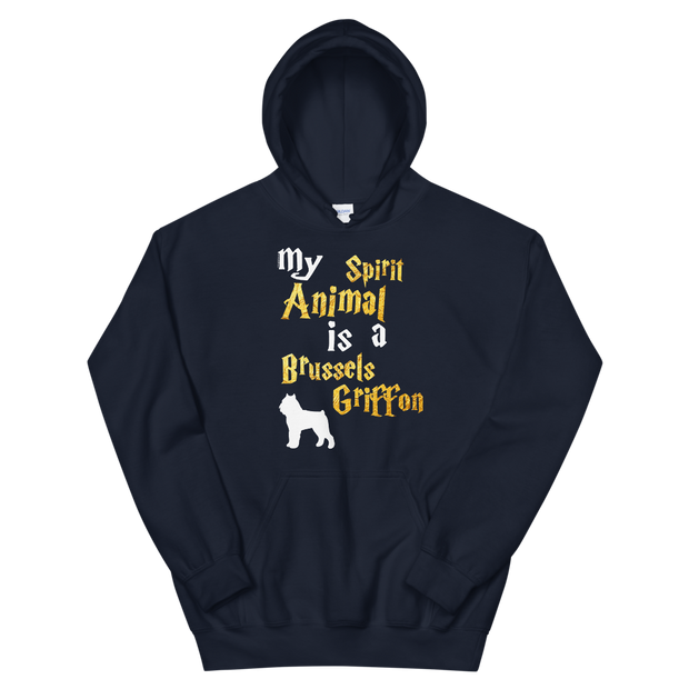 Brussels Griffon Hoodie -  Spirit Animal Unisex Hoodie