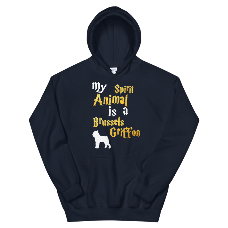 Brussels Griffon Hoodie -  Spirit Animal Unisex Hoodie