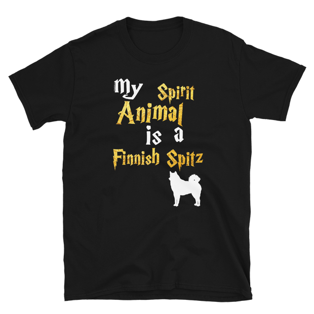 Finnish Spitz T shirt -  Spirit Animal Unisex T-shirt