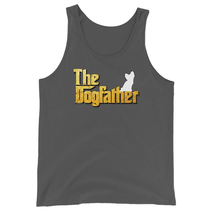 Papillon Tank Top - Dogfather Tank Top Unisex