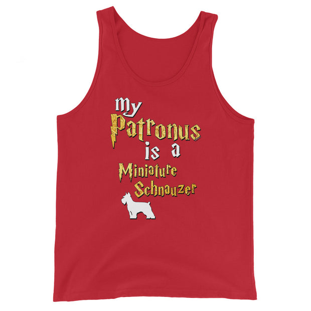 Miniature Schnauzer Tank Top -  Patronus Unisex