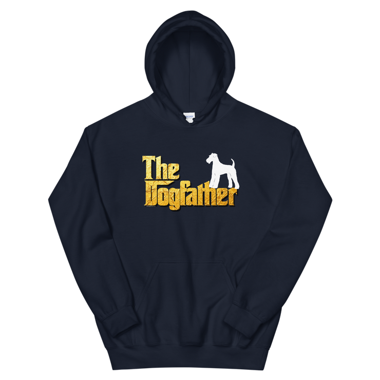Airedale Terrier Dogfather Unisex Hoodie