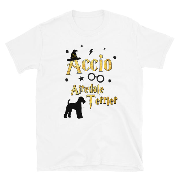 Accio Airedale Terrier T Shirt - Unisex