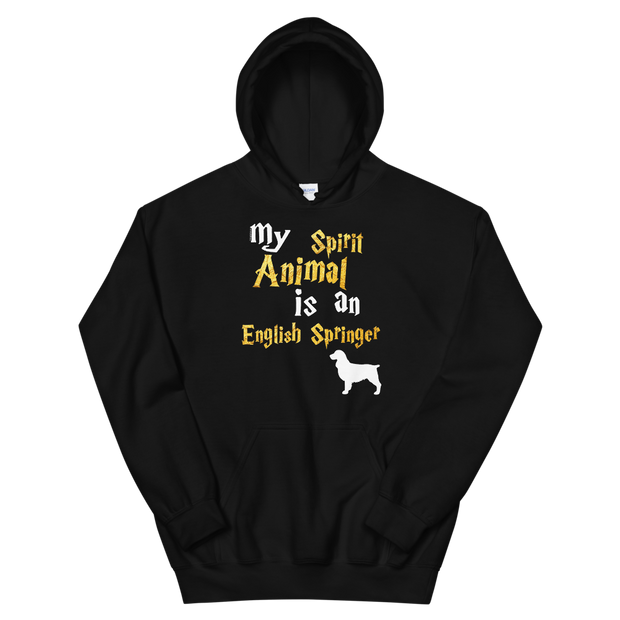 English Springer Hoodie -  Spirit Animal Unisex Hoodie