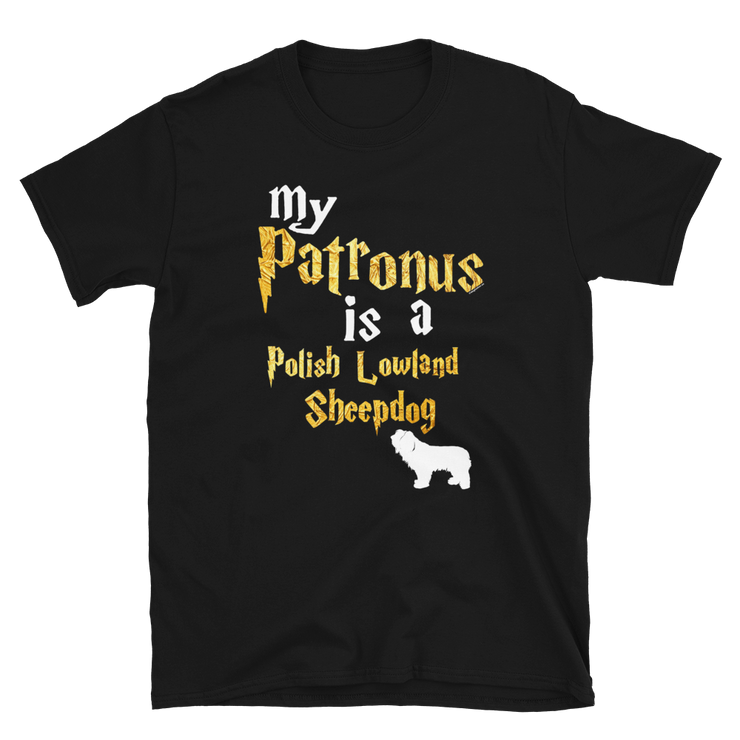 Polish Lowland Sheepdog T shirt -  Patronus Unisex T-shirt
