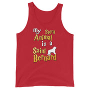 Saint Bernard Tank Top -  Spirit Animal Unisex