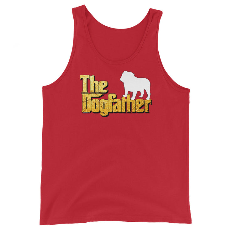 Bulldog Tank Top - Dogfather Tank Top Unisex