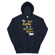 Flat Coated Retriever Hoodie -  Spirit Animal Unisex Hoodie