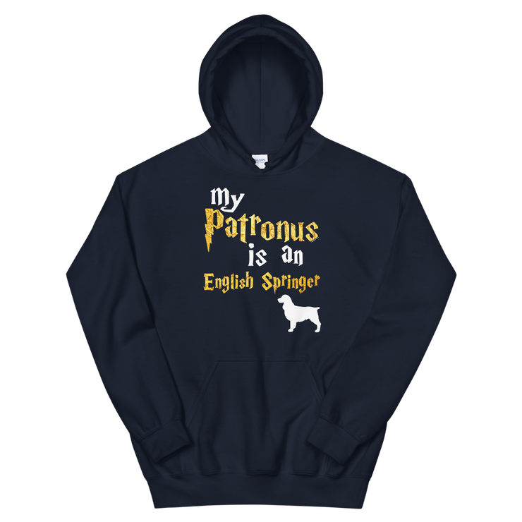 English Springer Hoodie -  Patronus Unisex Hoodie