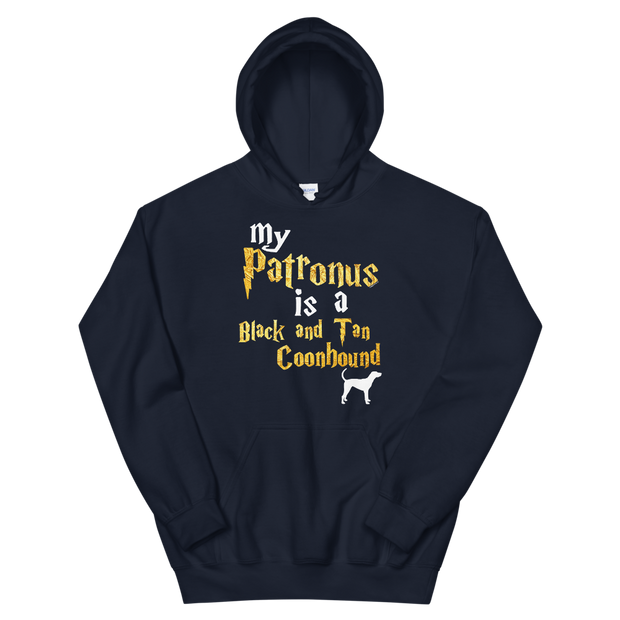 Black and Tan Coonhound Hoodie -  Patronus Unisex Hoodie
