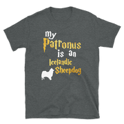 Icelandic Sheepdog T shirt -  Patronus Unisex T-shirt