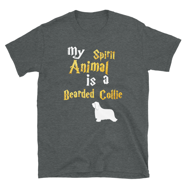 Bearded Collie T shirt -  Spirit Animal Unisex T-shirt
